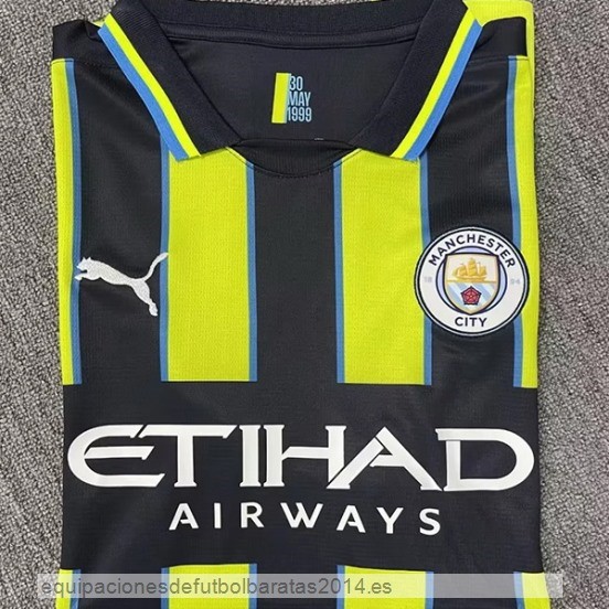 Nuevo Tailandia 2ª Camiseta Manchester City 24/25 Verde Baratas